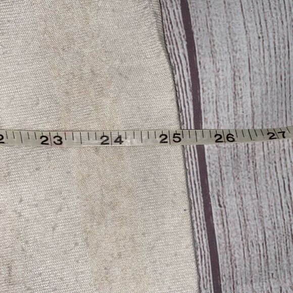 Wet seal open front short sleeve stripe cardigan w/cinch waist cream sz XS - Picture 8 of 9